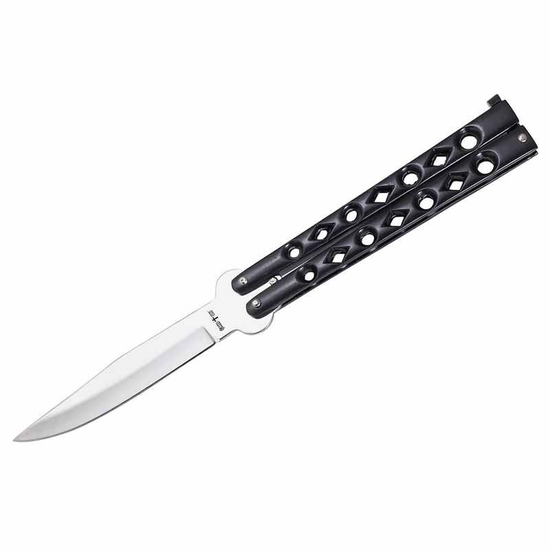 Samolepka na auto 10 stylů Butterfly Knife Osobní nálepka na auto Legrační 3D DIY škrábací obtisk 13 cm X 13 cm