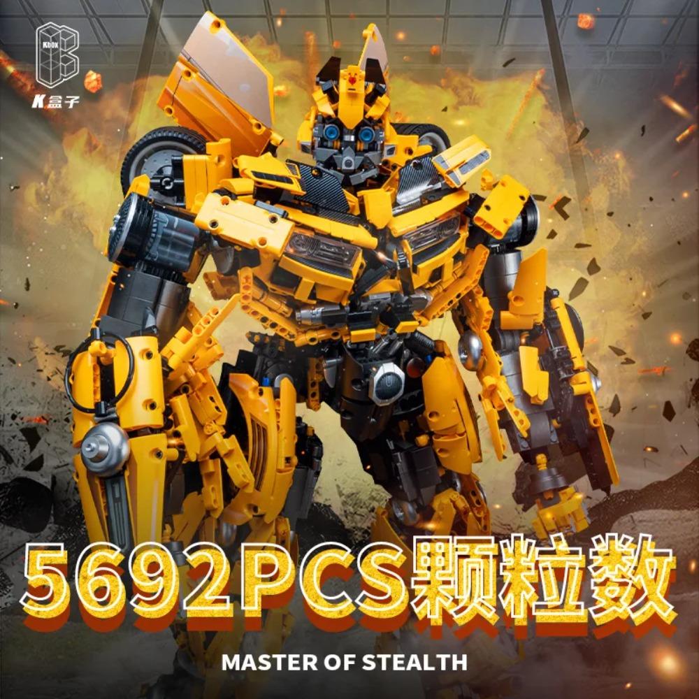 High Quality Big Transformation Robot Building Blocks Toys Primed Robot Creative Bricks Mecha Model Gifts for Children Adults
