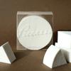 Square Sponge Case gift_Latex Round Makeup Sponge 6P
