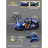 Removable Assembly Version 1/43 Pagani Zonda R AE86 Alloy Modified Car Model Diecasts Metal Sports Vehicles Car Model Kids Gifts