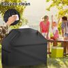 Heavy Duty BBQ Grill Cover for Outdoor Grill, 58 Inch, Waterproof, Weather Resistant, Rip Proof, Anti UV, Barbecue Gas Cover with Hook and Loop