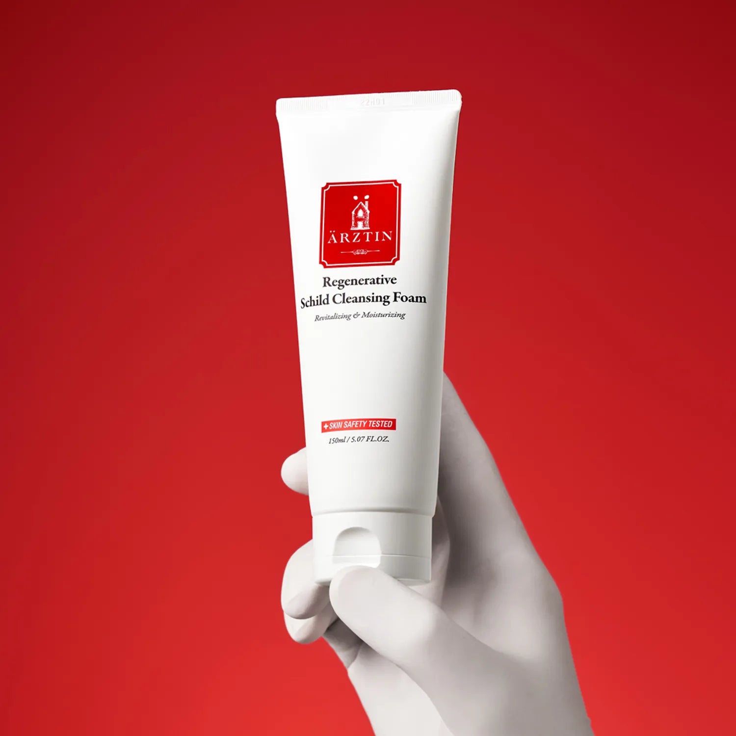 ARZTIN Regenerative Schild Cleansing Foam 150ml | Even Skin Tone, Brightening, Smoothing Texture 150ml
