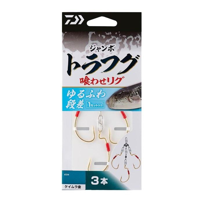 Daiwa Jumbo Fugu Rig 3-Pack M Keimura Gold