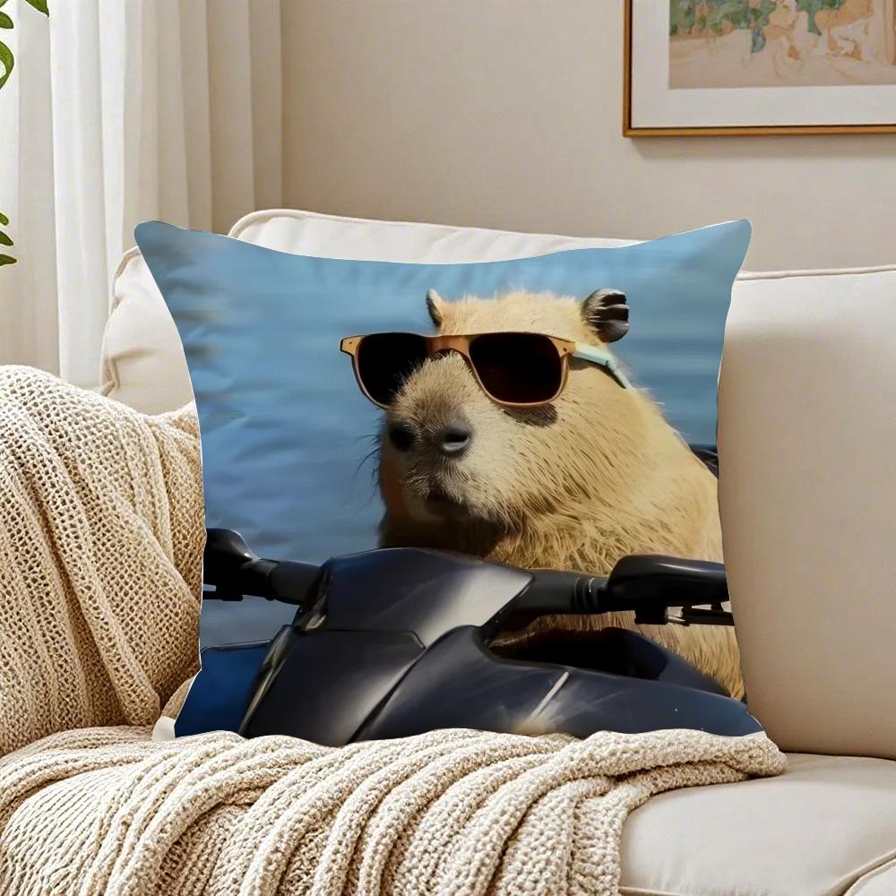 Funny And Interesting Animals Funs Cushion Cover Pillowcase Antidustmite Living Room Sofa Decor Cushion Room