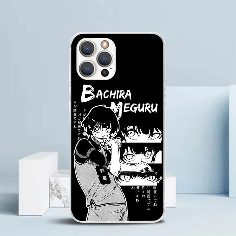 Blue Lock Bachira Meguru Phone Case For IPhone 16 17 Air 16E 15 14 Plus 13 Mini 12 11 Pro Max 7 8 + SE 2020 Soft TPU Back Cover
