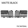 Car Rear Window US Flag Decorative Decal Cover Sticker Jeep Wrangler 2021, 2022, 2024 Style 4 Door Edition External Accessories