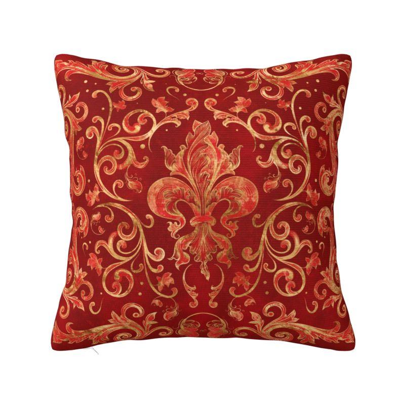 Custom Royal Standard Napoleon France Flag Pillow Case French Empire Coat Of Arms Chair Cushion Cover Square Pillowcase