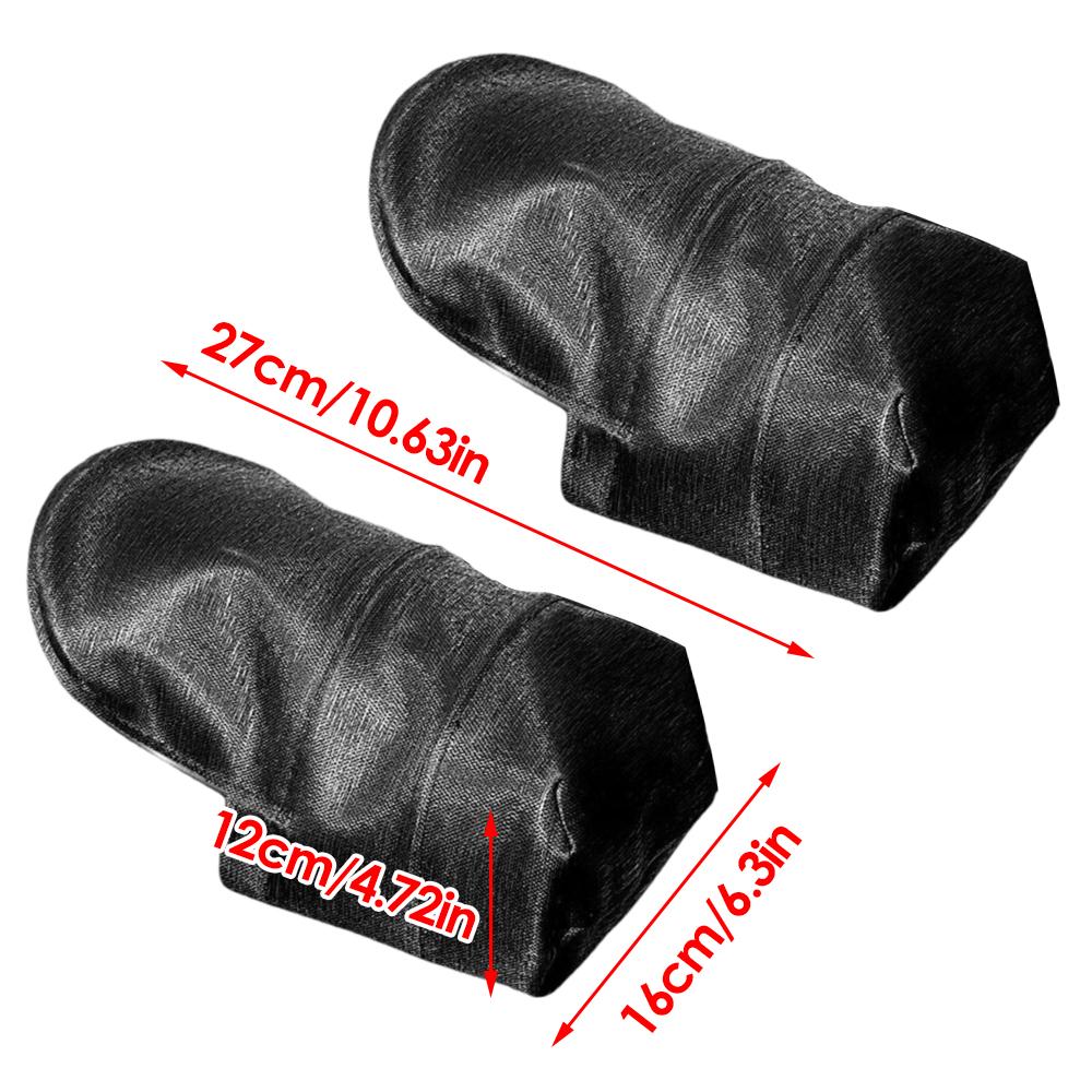 Sun Protection UV Gloves for Bicycle Motorcycle Riding Breathable Oxford Cloth Leather Anti Slip Gloves Sports Cycling Sunscreen