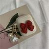 Ins Bow AirPods Protective Cover for Apple 1st Generation Earphone Case Pro Soft 1/1st Generation Fairy Shell Pearl 1