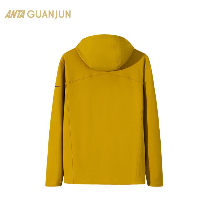 ANTA Men's Champion Outdoor Fleece Windproof Hooded Jacket