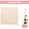 DIY Punch Needle Embroidery Starter Kit For Beginner Kids Adults Handicraft Poking Embroidery Yarn Painting Arts Home Decor Gift