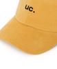 Eondeokeonteulol Corduroy Ball Cap Uc / Authentic B B / Cd / Yellow