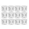 12Pcs/Set Serviette Napkin Rings Holder Buckle Wedding Dinner Towel Party Table AVE
