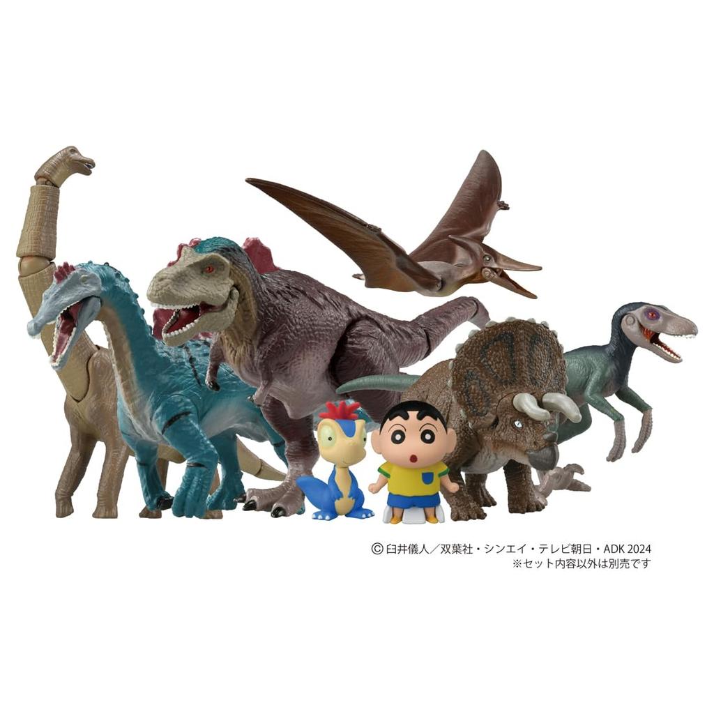 Ania the Our Dinosaur and Velociraptor "Crayon Shin-chan Movie Diary" Shin-chan