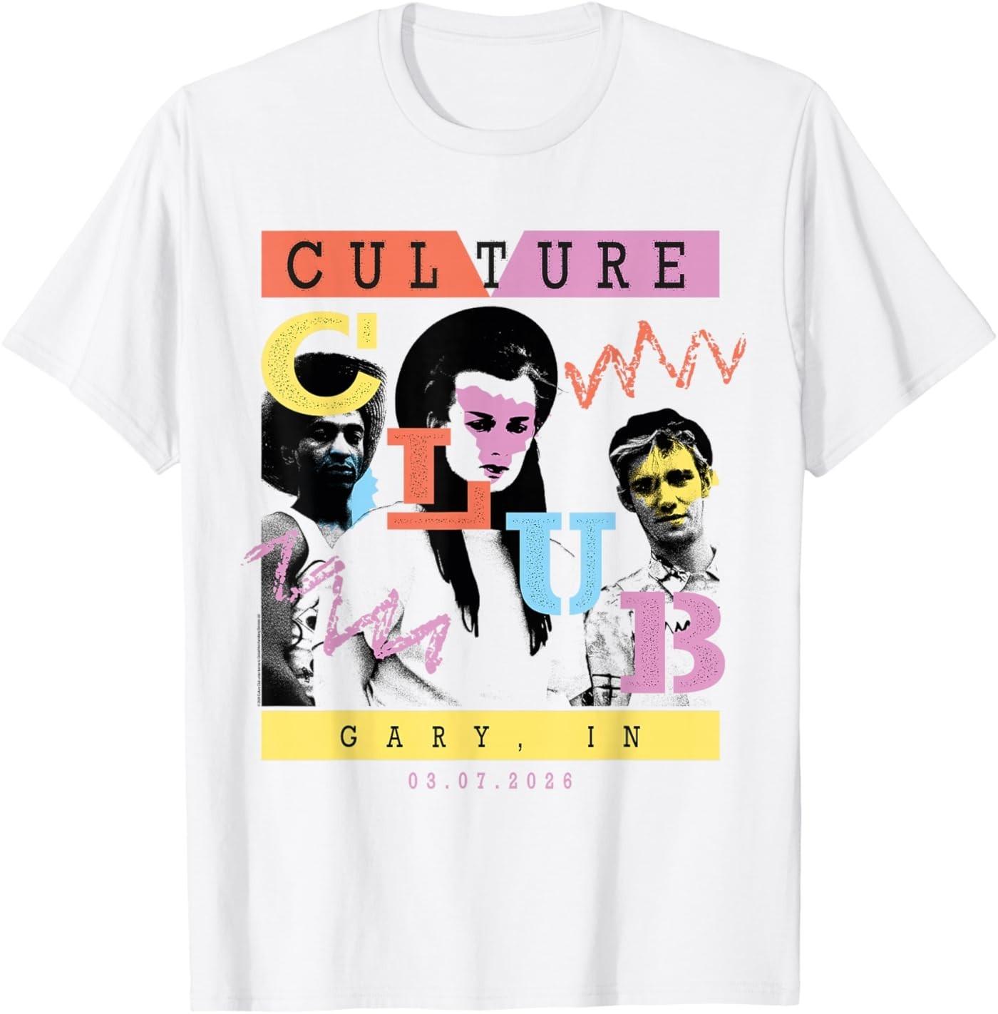 Футболка Gary из тура Culture Club 2026 S разноцветный
