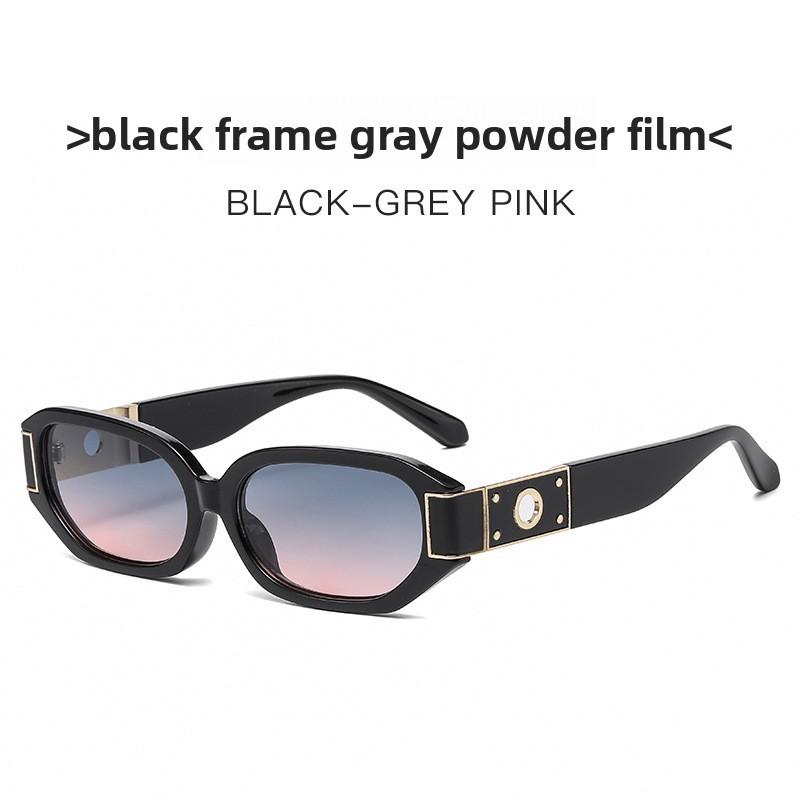 Geometric Style Eyewear With Pc Lenses For Fashionable Streetwear And Travel
