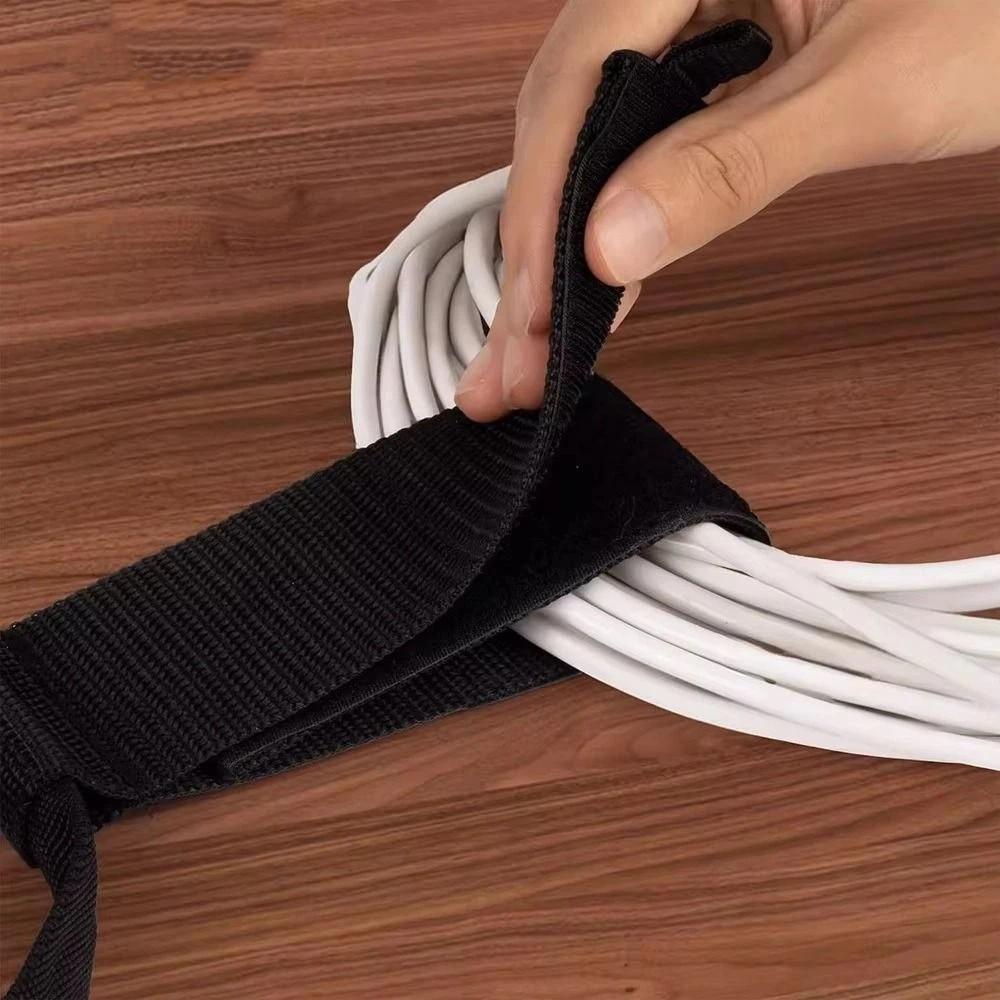 2Pcs Reusable Cable Storage Straps Heavy-Duty Heavy Storage Strap Extension Cord Organizer Hose