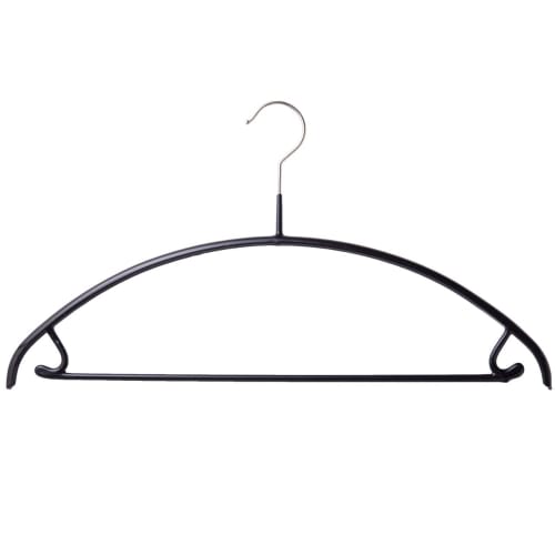 MAWA German No-Slip Hangers, Universal 42U, for Setups, Medium Size, Black, Set of 20, 10-Year Warranty