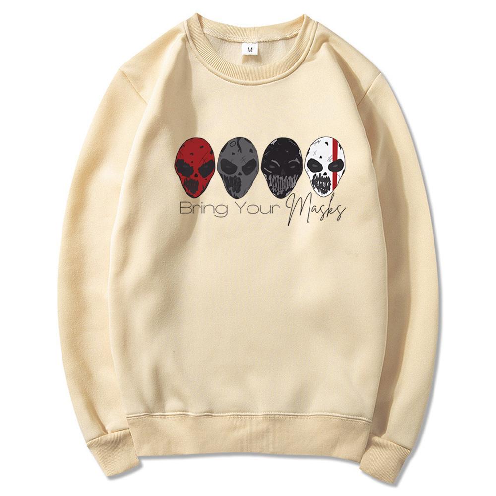 Bluza Bring Your Masks Bluza z serii Devils Night Bluza Penelope Douglas Bluza z czterema jeźdźcami Bluza Bookish