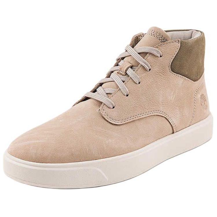 Timberland Emerson Street Soft Comfortable Low-Top Slip-Resistant Durable Mid-Top Sneakers Men Sneakers Light-Gray Brown A6BW6EO2