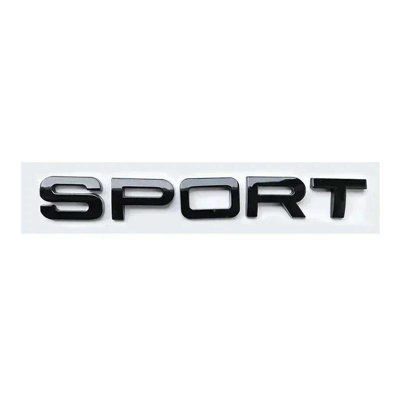 Insignia de Emblema de Calavera de Capó Delantero de Coche 3D ABS Pegatina de Letras para Logo de Range Rover Para Range Rover Evoque Sport HSE SE V8 Accesorios