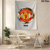 Fearless MUFC CrewWall Hanging Printed Fabric Blanket Decorative Tapestries for Bedroom Living Room Home Decor
