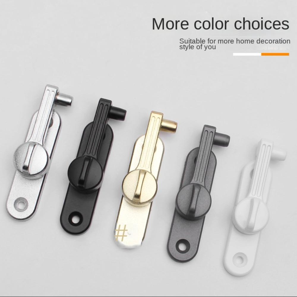 Zink Zink Zinklegierung Schiebetürschloss 90/180 Grad Türriegel Tragbarer Türschloss Wächter Innen