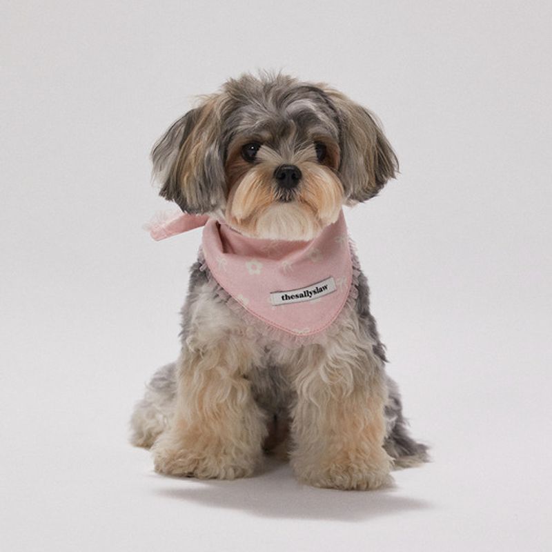 DAS SALLYS LAW Daisy Bandana (Baby Pink)