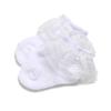 0-2 Years Old Boys and Girls Short Socks Soft Cotton Baby Socks Newborn White Baptism Infant Daily Kindergarten Wear