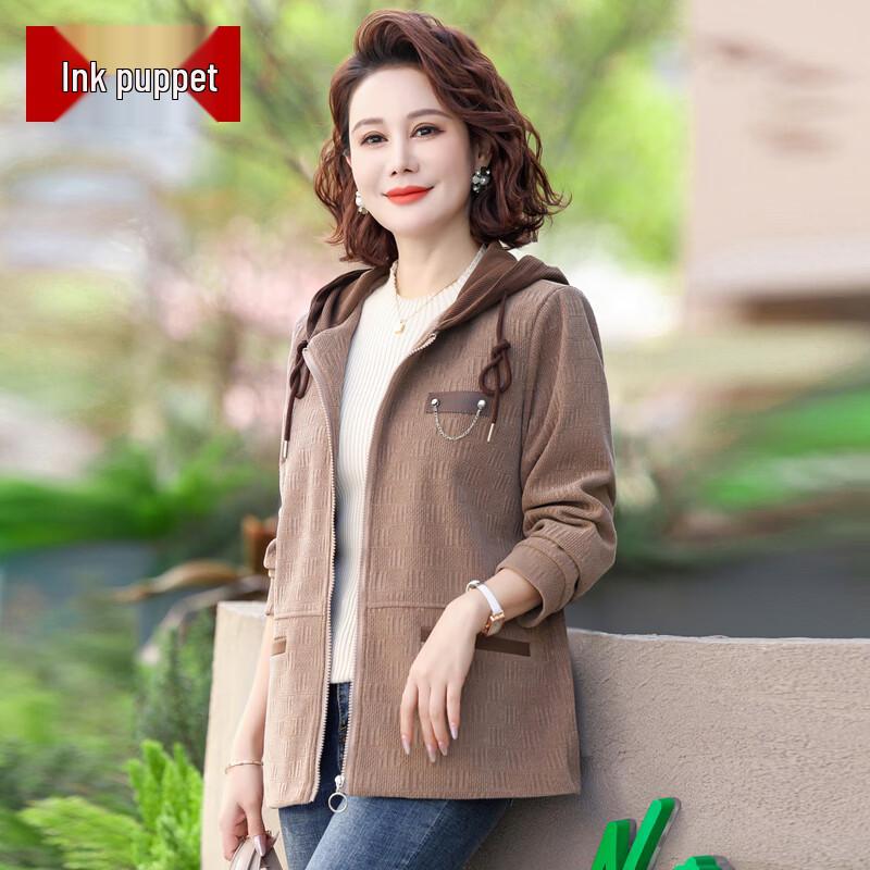 Mo ou Mama 2026 Spring Casual Short Jacket 3XL