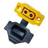 New AMASS XT60E Connector Yellow Black Plastic XT60E Female Plug Mountable FPV Racing Fixed Board XT60E-F Cover RC Accessories