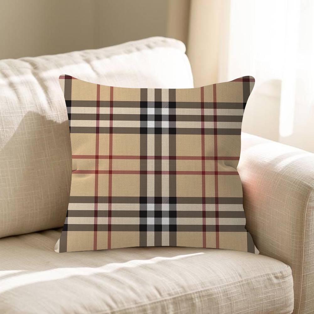 

Simple Chic Lattice Pattern Cushion Cover Car Throw Pillow Case For Sofa Car Christmas Gift 40x40cm 45x45cm 30x30 cm