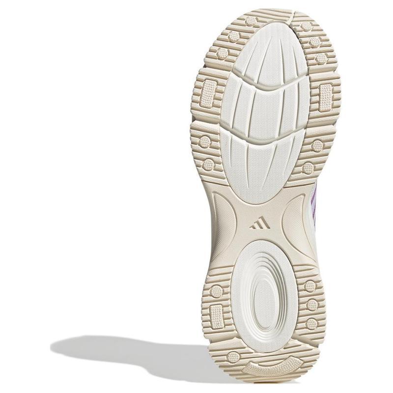 Adidas FC CLASSIC Abrasion Resistant Breathable Coverage Low top Running Shoes Women's Beige Purple Sneakers JS2790