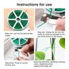 Garden Twist Tie with Built-in Cutter Rustproof Green Coated Plant Twine Wires for Gardening Flexible Reusable Tomatoes Support Ties for Indoor
