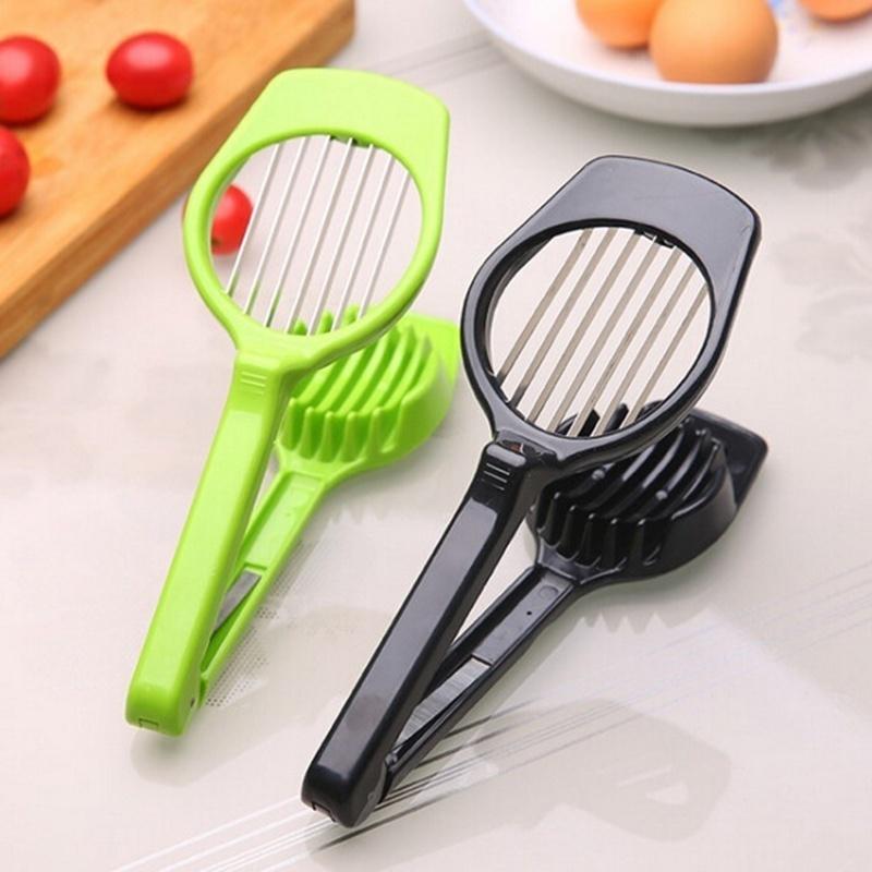1 Pc Kitchen Tools Cut Egg Slicer Sectione Cutter Mold Flower Edges Gadgets