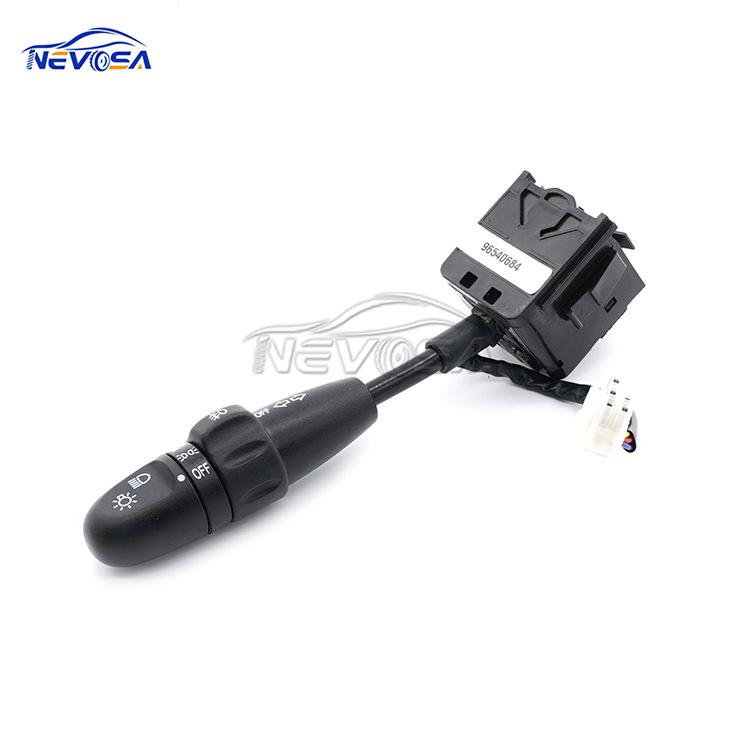 Compatible Turn Signal Headlight Switch for 2004-2008 Chevrolet (Part 96540684)