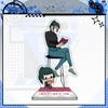 Jujutsu Kaisen Reading Series Double-Sided Standee with Acrylic Figurines: Gojo Satoru, Fukushige Todo, and Itadori Yuji