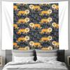 Boho Tapestry Wall Hanging Nature Forest Animals Deer Fox Woodland Aesthetic Room Decor Home Dorm Room Living Room