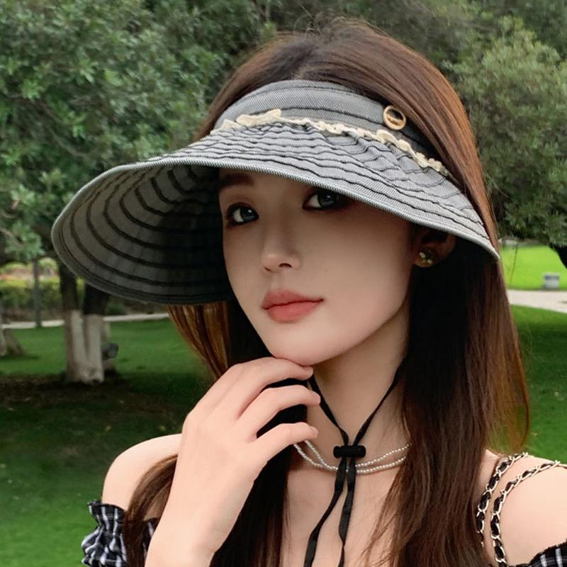Spring Summer Sunscreen Cap Large Brim Sunshade Anti-Ultraviolet Outdoor Sunshade Cap