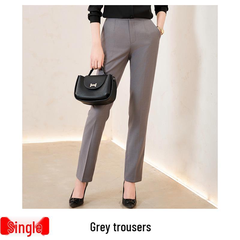 Women's White V-Neck Chiffon Shirt: Formal Spring/Autumn Wear for Interviews and Office.