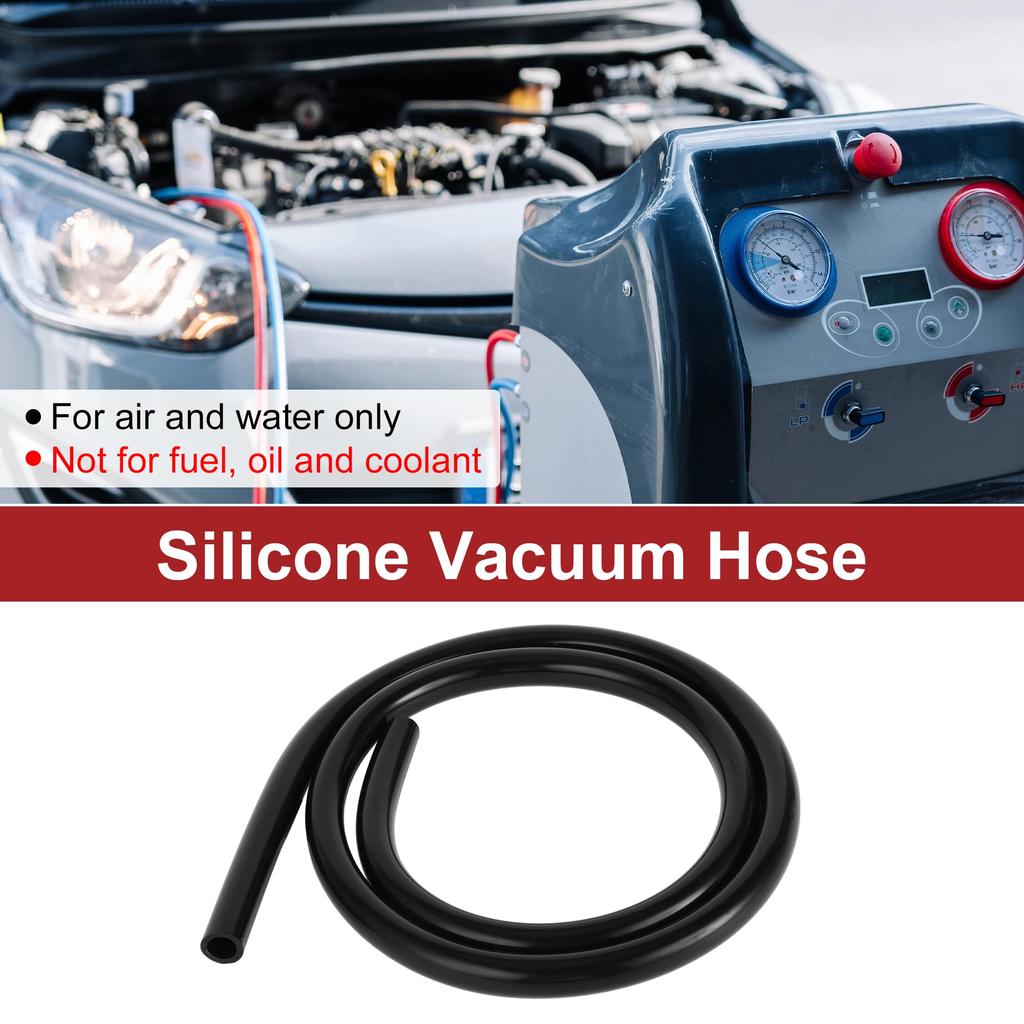 ACROPIX 130 PSI Max Pressure Silicone Vacuum Tube Hose Automotive Vacuum Line High Temperature