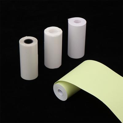 1 Unidade Papel Adesivo Térmico Transparente Autoadesivo Papel para Impressora Impressora Para Fotos Notas 5,7 X 2,5Cm Mini Papel para Impressora