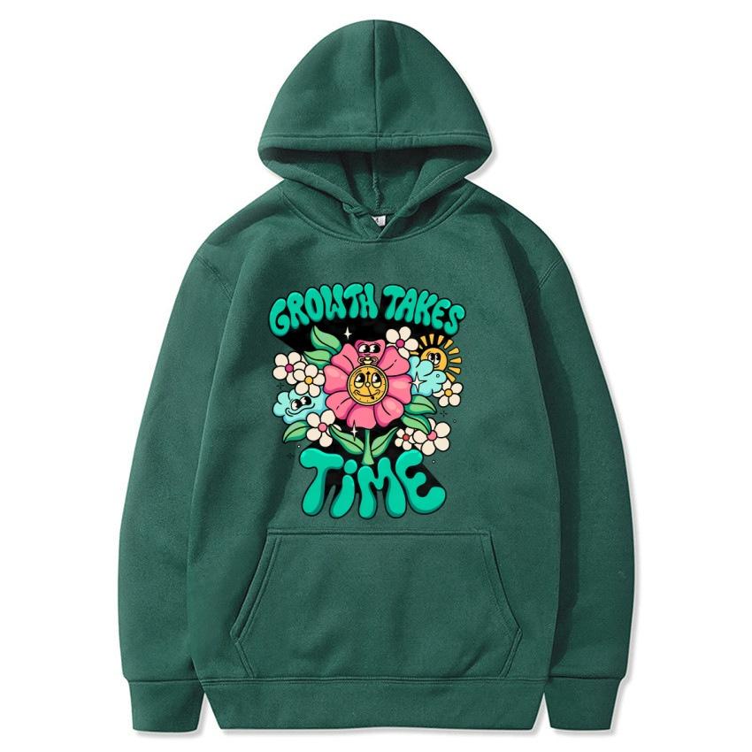 Take care of youth Graffiti Autumn winter hoodie hip-hop street college pullover fashionable casual warm hoodie holiday gift