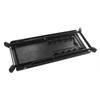 Guitar Foot Stool 4 Position Height Adjustable Foldable Guitar Pedal Guitar Rest Step Footstool Black for Classical Guitar Player