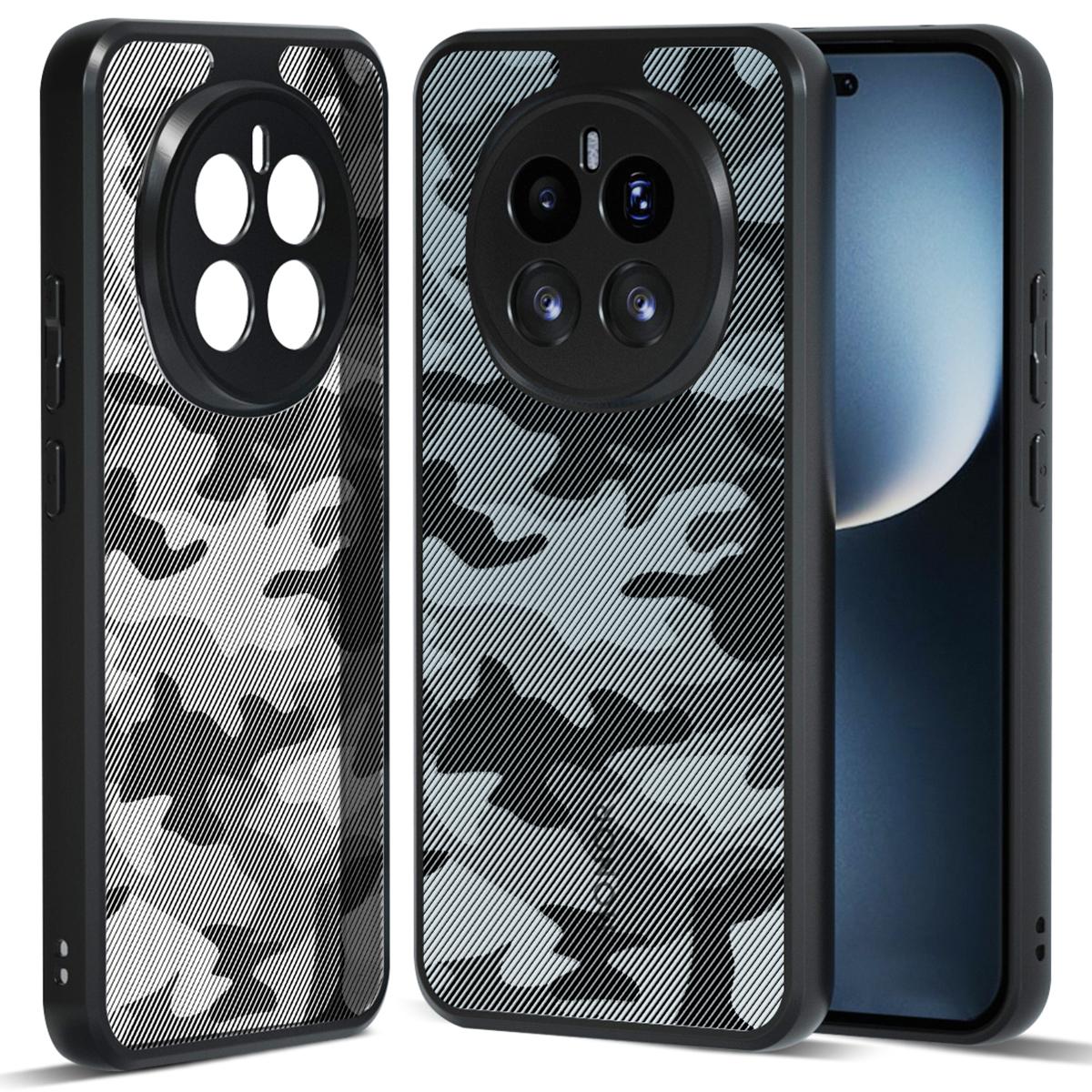 

IBMRS Чехол для Honor Magic7 Pro 5G Мягкий TPU бампер Жесткая PC задняя панель Противоударный чехол для телефона Artistic Camouflage