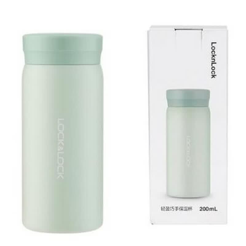 

LocknLock 200ml Lightweight Stainless Steel Insulated Mug