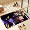JoJo J-Jotaro Kujo Soft Comfortable Short Plush Rug Carpet mat Anti‑Slip Floor Mat Machine Washable Home Decor