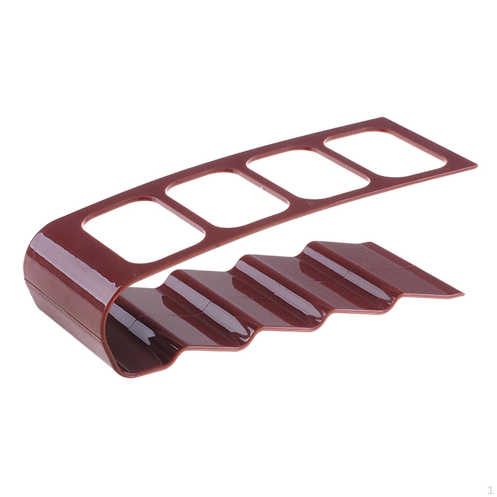 Органайзер для хранения с 4 отделениями для журнального столика дома кофейный