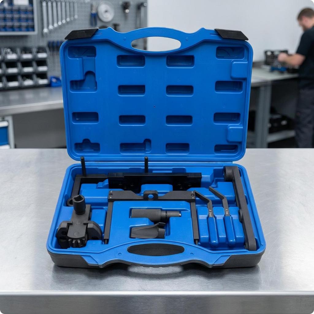 High-Precision Engine Timing Tool Kit | Heavy-Duty Steel Construction, Molded