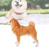 Lifelike Simulation Animal Model Plastic Dog Shape Gift Home Office Decoration Educational Toy